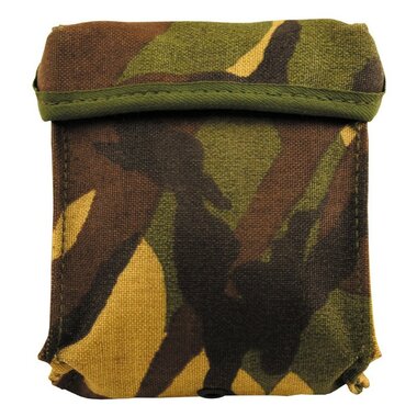 Dutch army compact magazine pouch, alice clips, woodland DPM