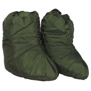 Britse leger Bivakschoenen / tentschoenen, Arctic, winddicht, olijfgroen