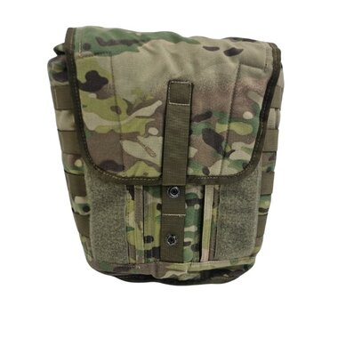 Sac de masque à gaz Molle Field Pack de l'armée danois, Muilticam