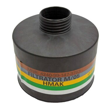 HMAK M/05 - Scott CF32 NBC/CBRN combination filter (A2B2E2K2-P3 R D) with Stanag 40MM RD40 EN148-1 thread