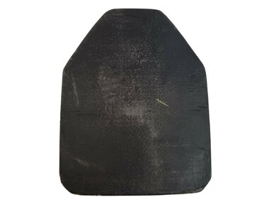 Italian body armor SAPI plate curved Level 4, 32 x 24 cm