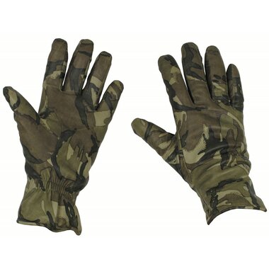 Gants de combat armée britannique MKII doublés temps froid, cuir, MTP Multicam