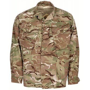 British field shirt Tropical / Barrack, MTP Multicam