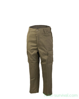 Mil-Tec BDU children's trousers, OD Green