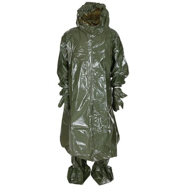 NBC/CBRN poncho Czech army JP 75, green