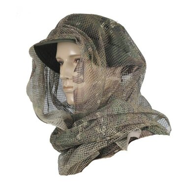 M-Tac multifunctionele netsjaal  / sniper sjaal, 180 x 80 cm, BTP Multicam