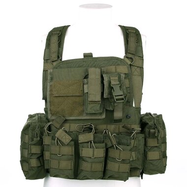101 Inc Chest rig Operator LQ14121 Molle, oliv grün
