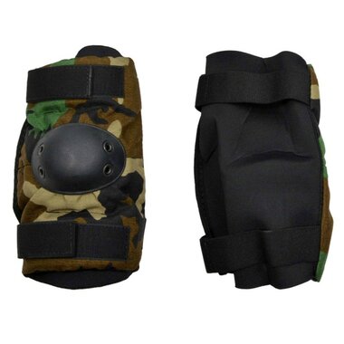 BPE Protection coudières US, Woodland camo