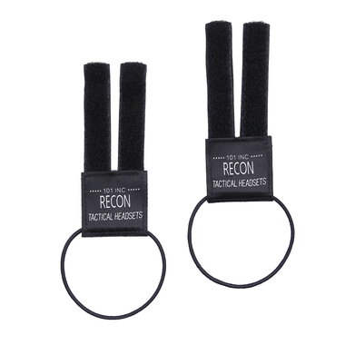 101 Inc Umrüstsatz für taktischen Helm und Sordin-Headset, schwarz