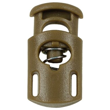 MFH bouchons de cordon, lot de 10, Coyote tan