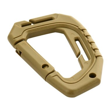 M-Tac Tactical karabijnhaak Molle, coyote tan