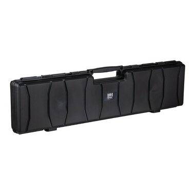 101 Inc Geweerkoffer 120 cm, kunststof, afsluitbaar, zwart