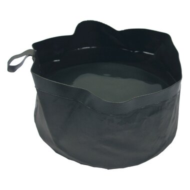 Lavabo pliable, PVC vert, armée néerlandaise