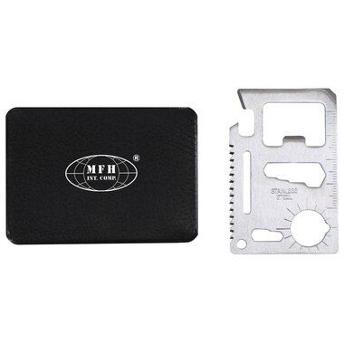 MFH  Survival Pocket Tool, Stainless Steel