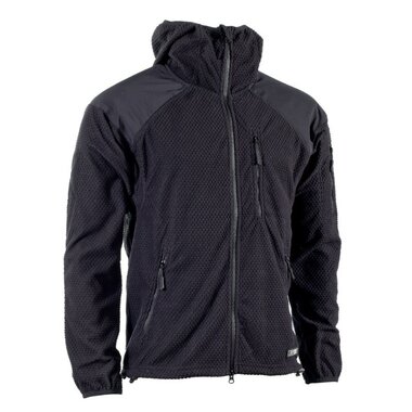AB tactical hooded fleece jacket Delta, black