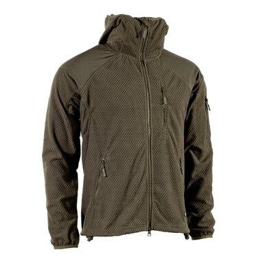 AB Tactical Kapuzenfleecejacke Delta, oliv grün