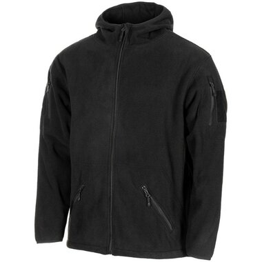 MFH tactical fleece jacket, black