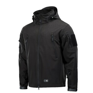 M-Tac Delta 3 softshell jacket with modular fleece liner, black
