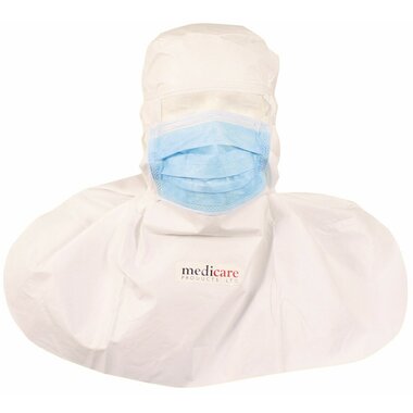 Medicare HD101 Schutzhaube mit Gesichtsmaske