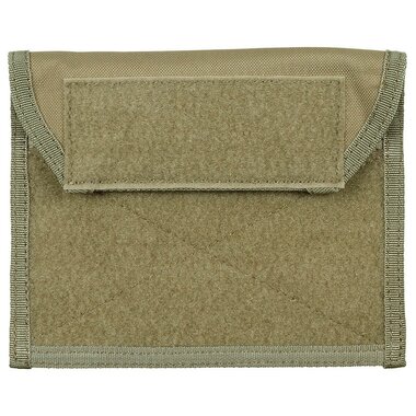 MFH borsttas Molle met velcro patch, coyote tan