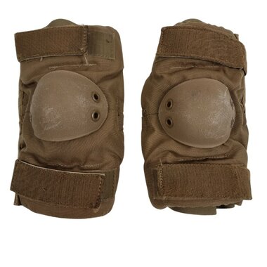 BPE US army elleboogbeschermers met bruine kap, Coyote tan