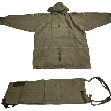 Duitse Bundeswehr chemical protective NBC pak, 2-delig, legergroen