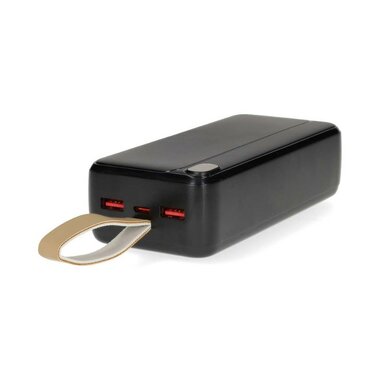 Nedis Draagbare Powerbank PD3.0 20W, 30.000 mAh, zwart