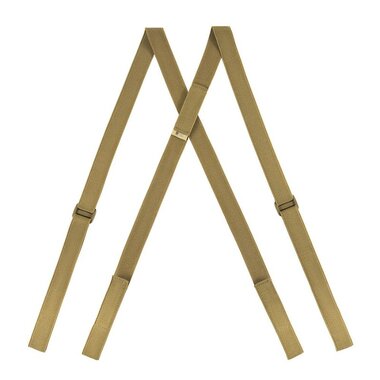 M-Tac L7 elastic suspenders for combat and winter trousers, Coyote tan