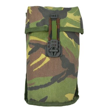 Dutch army Molle pouch bag for water bottle and cup, woodland DPM