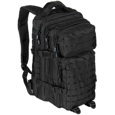 MFH US-Rucksack Molle 30L, Assault I, schwarz