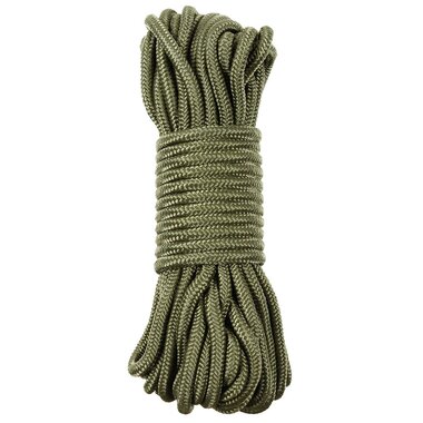 MFH Paracord 7mm green, 15 meter length
