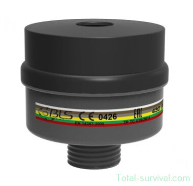 BLS 430 NBC/CBRN A2B2E2K2Hg-P3 R D combifilter 40MM RD40 EN148-1