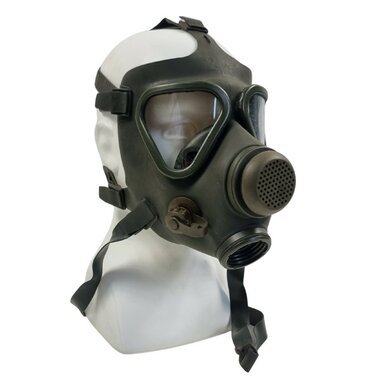 Dräger M65A2 Full Face Mask / Gas Mask with MP4 Bag, EN-148 RD40, OD green