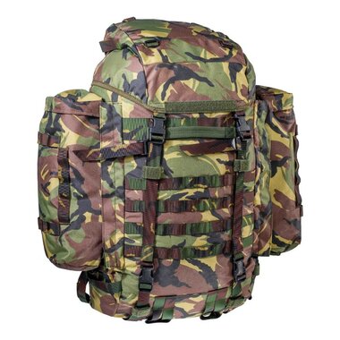 ARWY Alpine Sting landmacht veldrugzak 80L met zijtassen en Daypack dragers, DPM camo