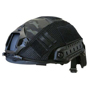 Kombat tactical F.A.S.T. helmet cover, BTP Black Multicam