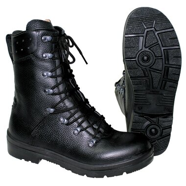 Bundeswehr combat boots 8-hole men, Model 2007, black