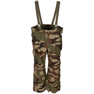 Pantalon de pluie armée française avec porte-pantalons, Gore-tex, camo CCE