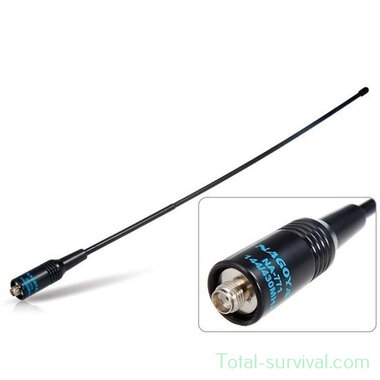 Nagoya NA-771 flexibele antenne, SMA-F, 144/430 MHz