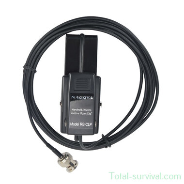 Nagoya RB-CLP raam clip antenne houder, BNC, 3 meter kabel