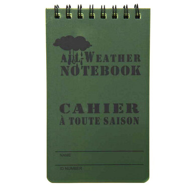 Fosco Carnet waterproof petit 13 x 8 cm
