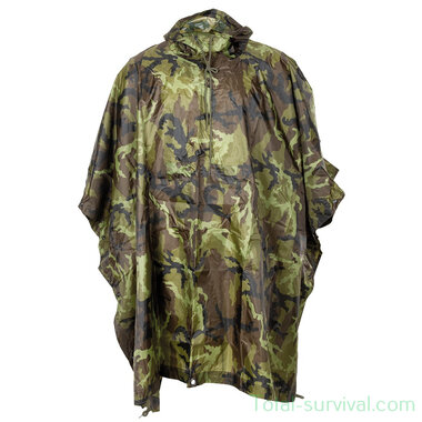MFH Poncho, Rip Stop, M95 CZ camo, 144 x 223 cm
