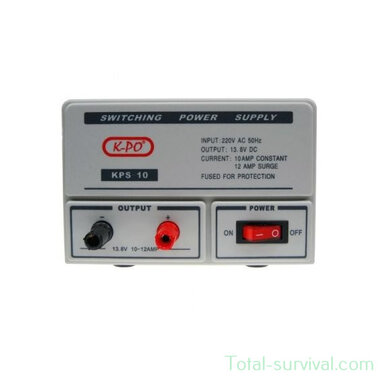 K-PO KPS-10 power supply, 13,8V