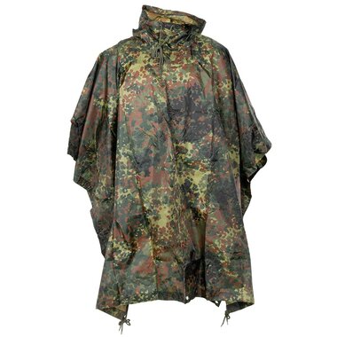 MFH Poncho, Rip Stop, Flecktarn, 144 x 223 cm