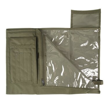 Chemise à cartes pliante Mil-Tec Bundeswehr, vert olive