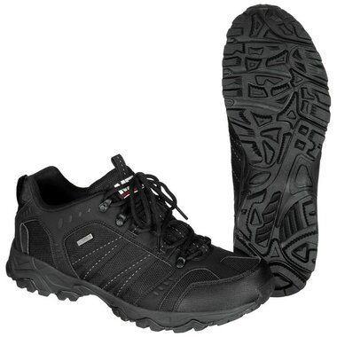 MFH tactical schoenen high liability, waterdicht, zwart