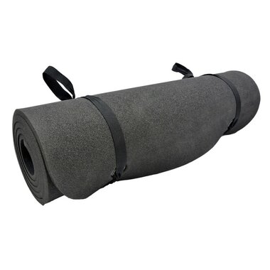 Allgemeine Isomatte der Niederländischen Armee 9 mm, 190 cm x 60 cm x 0,9 cm, schwarz