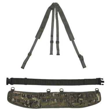 Système de ceinture Osprey de l'armée britannique, ensemble MOLLE, MTP Multicam