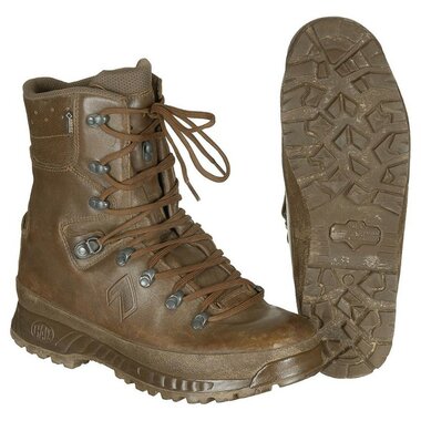 Bottes de combat Hommes Haix, Cold Wet Weather, doublure Goretex, marron