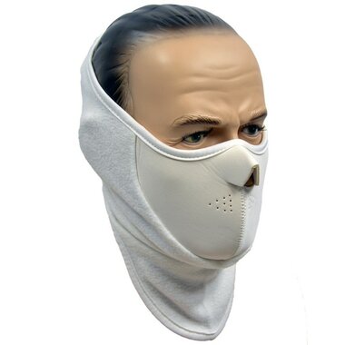 Masque en polaire de l'armée néerlandaise pour temps froid, blanc