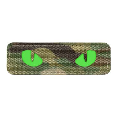 M-Tac velcro patch Cat Eyes, 25 x 80 mm, Multicam/Vert